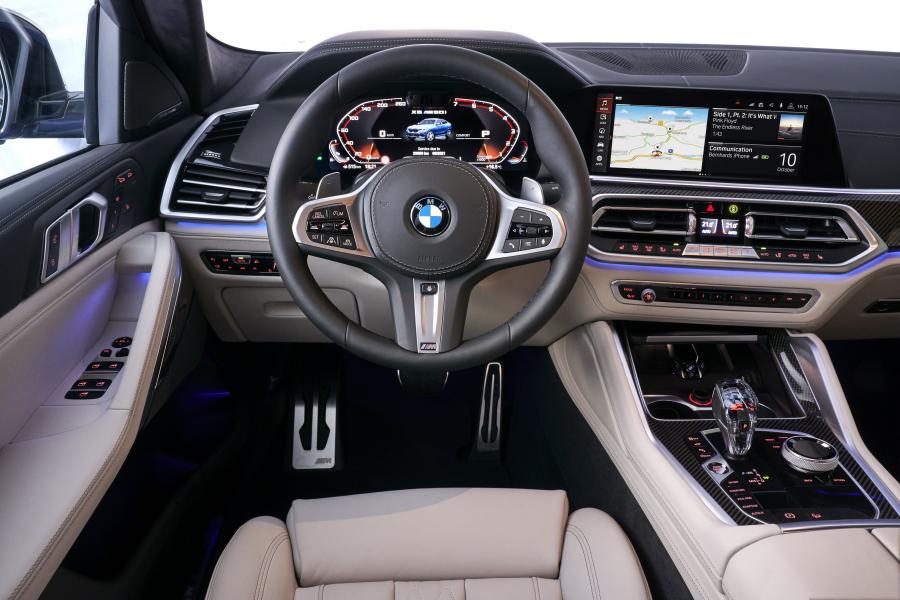 Панель приборов BMW X6 M50i (G06) 2019 года  (WW) (фото 152 из 180)